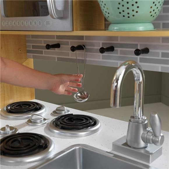 KidKraft Uptown Natural Kitchen - Picture 4 of 6